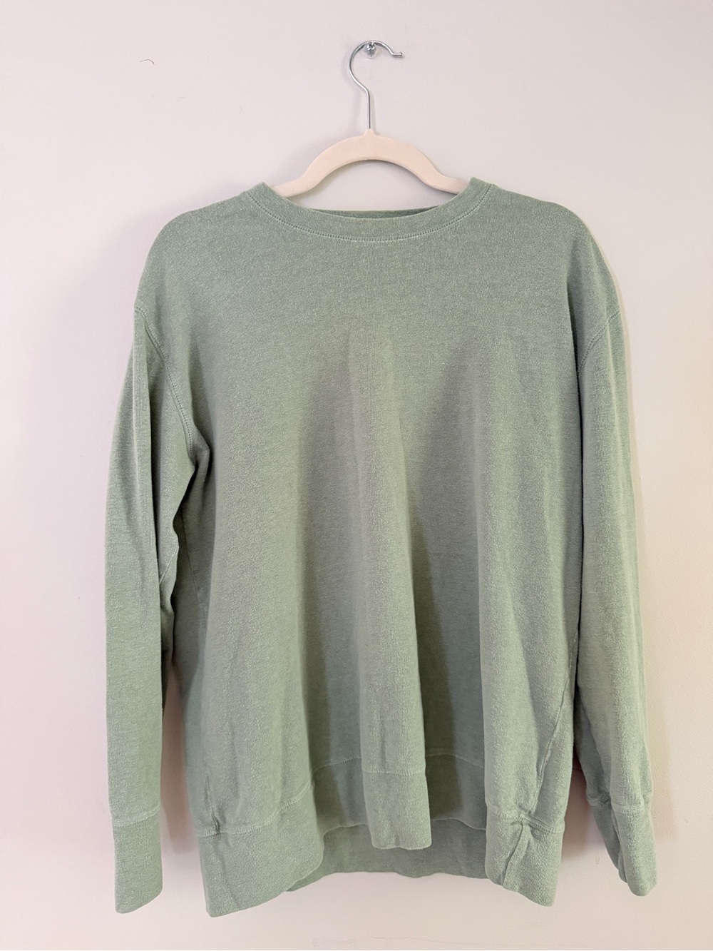 Jungmaven Crewneck Sweatshirt in Sage Green